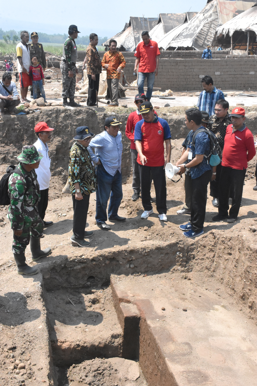 Wabup Lakukan Audiensi Terkait Situs Kumitir Kecamatan Jatirejo