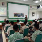 Kodim 0814/ Jombang Adakan Kampanye Kreatif Penerimaan Prajurit TNI AD Khusus Santri dan Lintas Agama Ta 2022