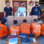 Polres Tanjung Perak Berhasil Menangkap Komplotan Penggelapan Ratusan Handphone Senilai 1,5 Miliyar