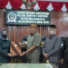 Rapat Paripurna DPRD Kota Mojokerto Pengambilan Keputusan atas P-APBD TA 2022