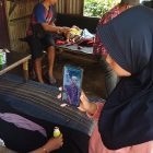 Foto. Tugas Kuliah ,Camping di Krapyak  Pacet Mojokerto Raffi di Kabarkan Hilang