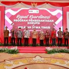 Rakor Program Pemberantasan Korupsi di Jawa Timur